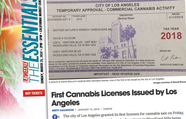 Los Angeles attribue les premières licences de la loi Prop. 64