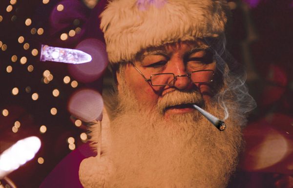 Le Père Noël soutient la légalisation du cannabis